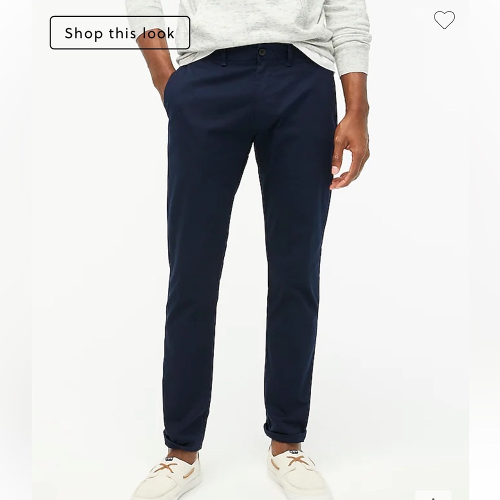 J crew slim flex chino pants size 32x32